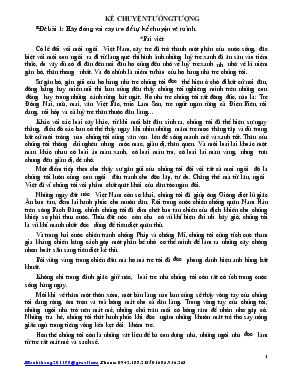 Kể chuyện tưởng tượng